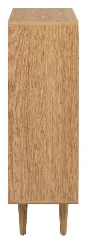 Jenson Low Bookcase - Light Oak