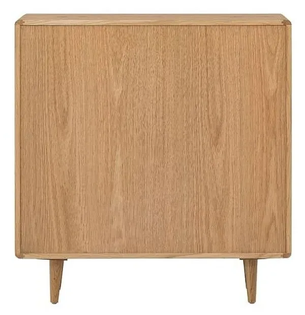 Jenson Low Bookcase - Light Oak