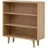 Jenson Low Bookcase - Light Oak
