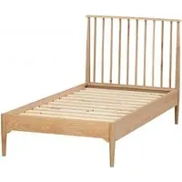 Jenson Slatted Bed Frame - Light Oak