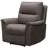 Kansas Reclining Armchair - Truffle, Faux Leather