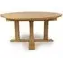 Madrid 6 Seater Round Dining Table - Oak