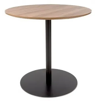 Manhattan 2-Seater Round Dining Table - Light Walnut image