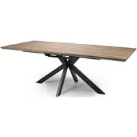 Manhattan 6-8 Seater Extending Dining Table - Walnut