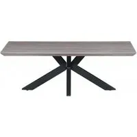 Manhattan Coffee Table with Spider Legs - Grey