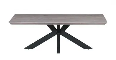 Manhattan Coffee Table with Spider Legs - Grey image
