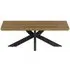 Manhattan Coffee Table with Spider Legs - Light Walnut
