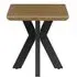 Manhattan Square End Table with Spider Legs - Walnut