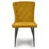 Merlin Dining Chair Set of 2 - Yellow, Fabric