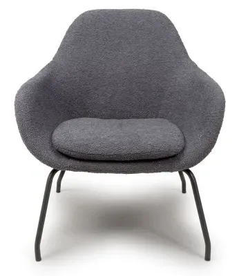 Moby Accent Chair - Grey, Fabric image