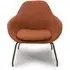 Moby Accent Chair - Orange, Fabric