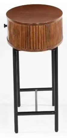 Panama 1 Drawer Console Table - Walnut, Acacia Wood