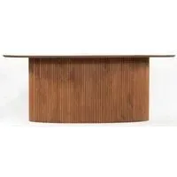 Panama 8-Seater Oval Dining Table - Walnut, Acacia Wood