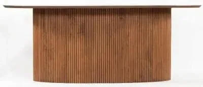 Panama 8-Seater Oval Dining Table - Walnut, Acacia Wood image