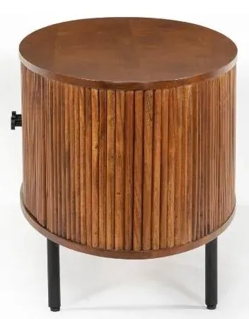 Panama Acacia Wood TV Unit - Walnut