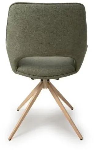 Perth Swivel Dining Chair - Sage, Fabric