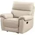 Rocco Recliner Armchair - Cream, Leather