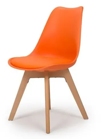 Urban Dining Chair Set of 4 - Orange