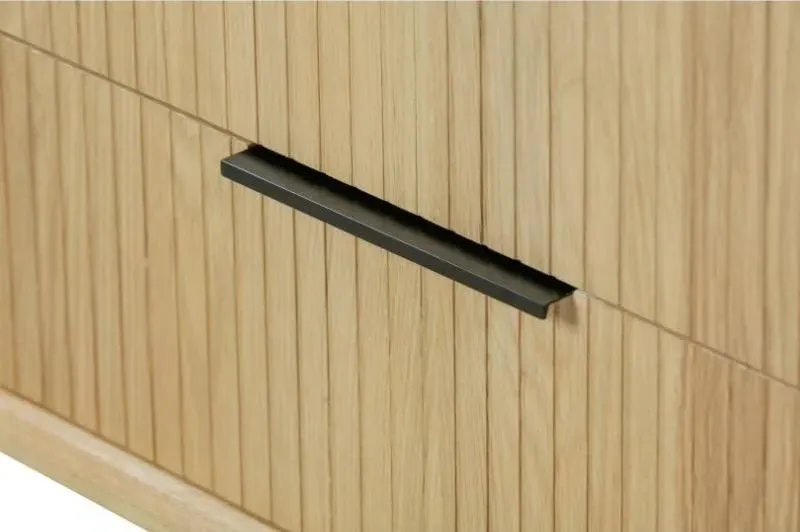 Vermont 2 Drawer Bookcase - Natural Oak