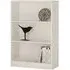 4 You Medium Wide Bookcase - White