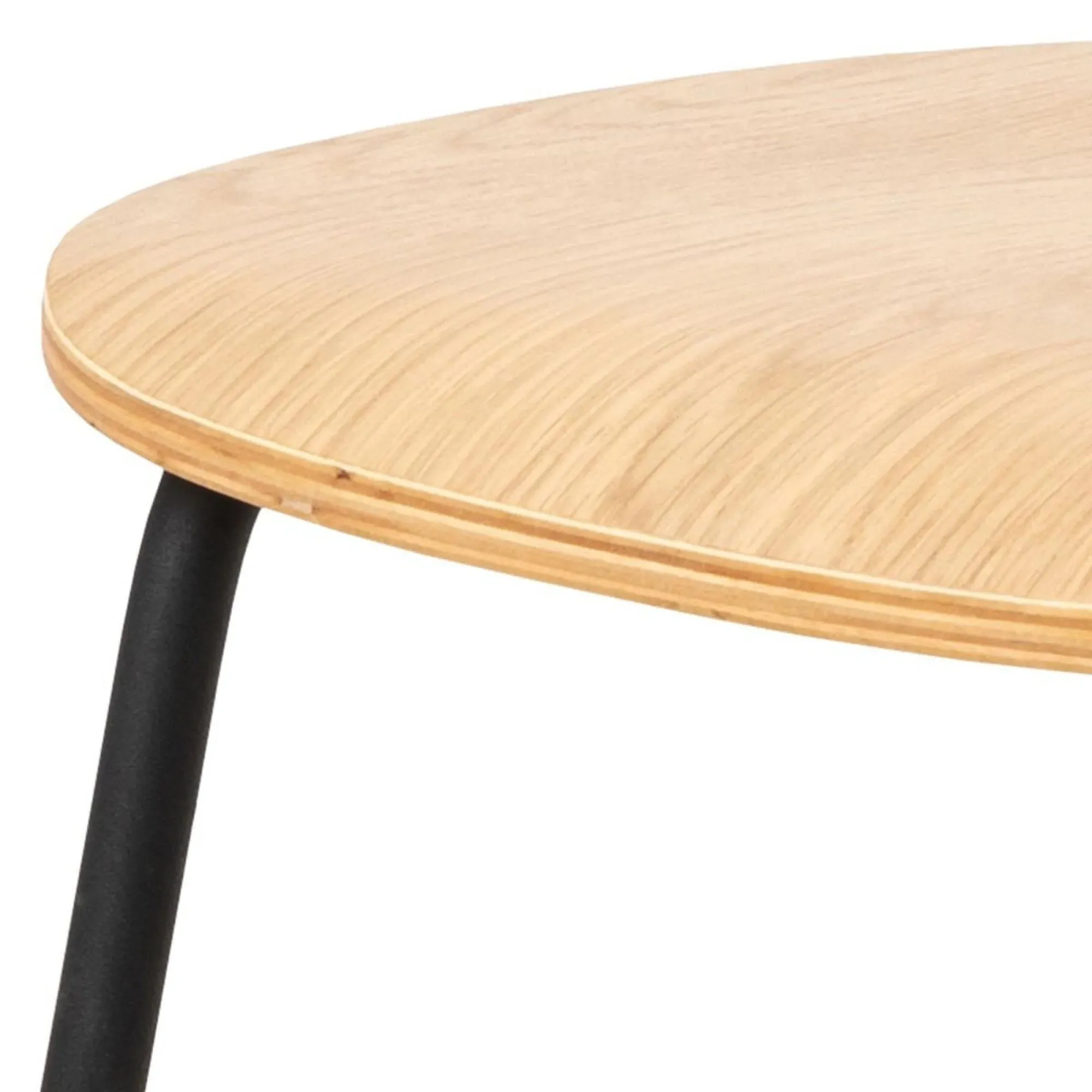 Amira Dining Chair Set of 2 - Brown, Oak