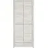 Angel 2 Door 2 Drawer Double Wardrobe - White, Oak