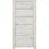 Angel Narrow Chest of Drawers with Door - White, Oak