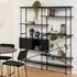 Angus 1 Door Bookcase - Black, Ash