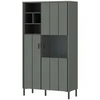 Arundel 2 Door Display Cabinet - Green