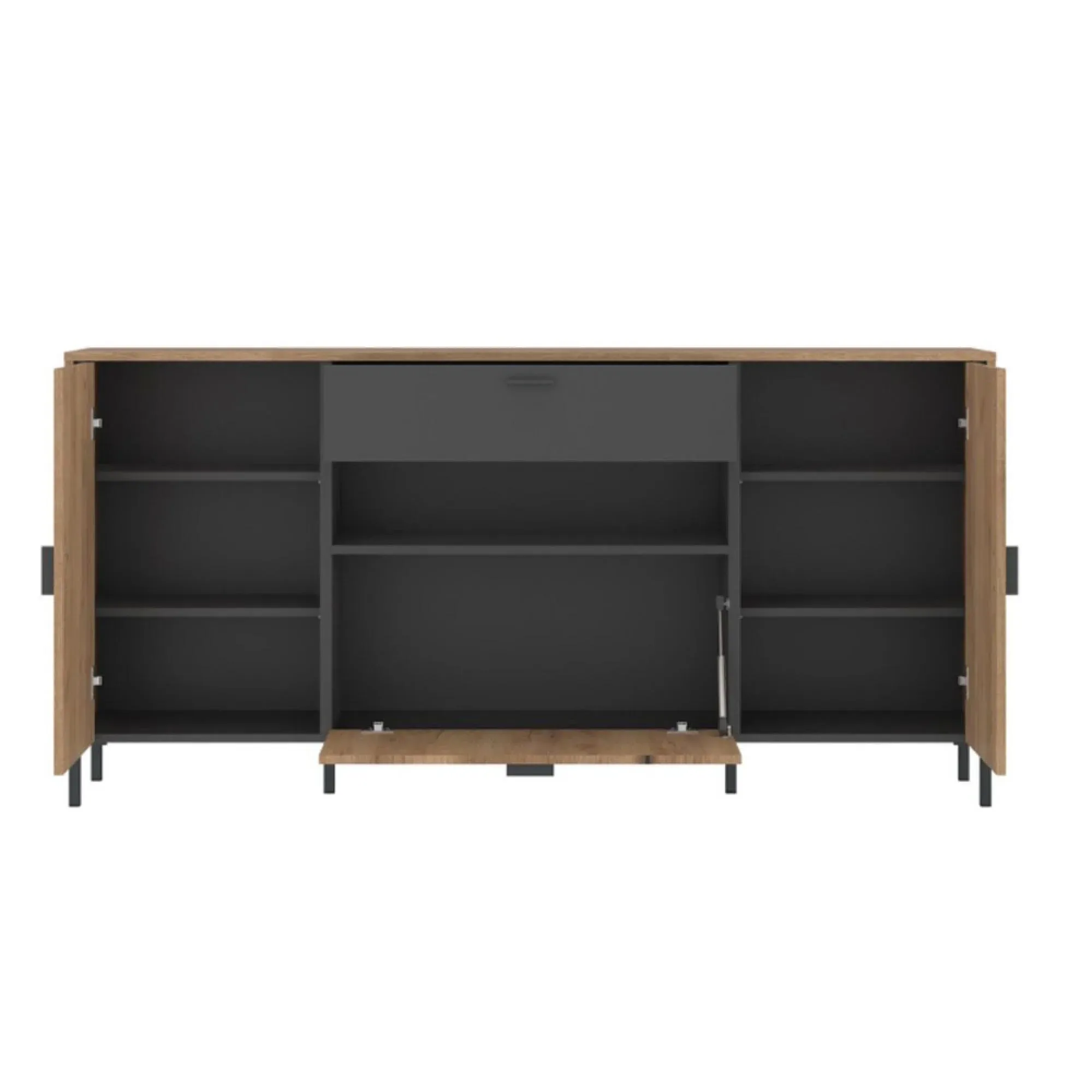 Arundel 2 Door Large Sideboard - Oak Effect