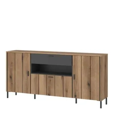 Arundel 2 Door Large Sideboard - Oak Effect
