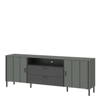 Arundel 2 Drawer Large TV Unit - Green image
