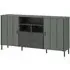 Arundel 2 Drawer Medium Sideboard with 2 Doors - Green