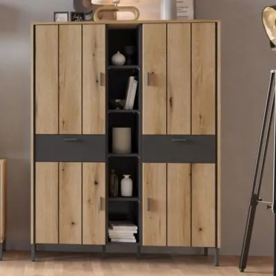 Arundel 4 Door Wardrobe - Oak Effect image