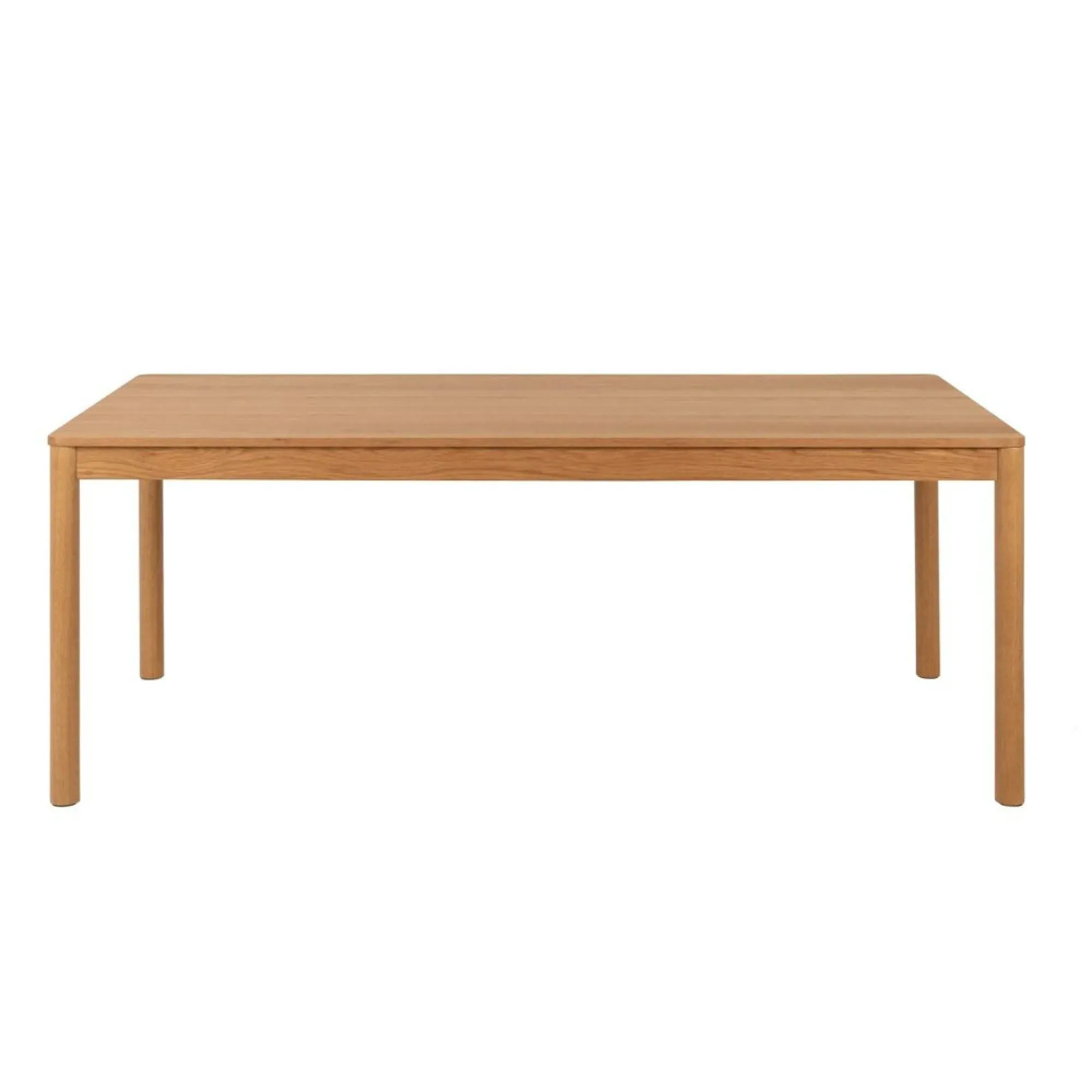 Atlantic Oak 8 Seater Extending Dining Table - Lacquered Oak