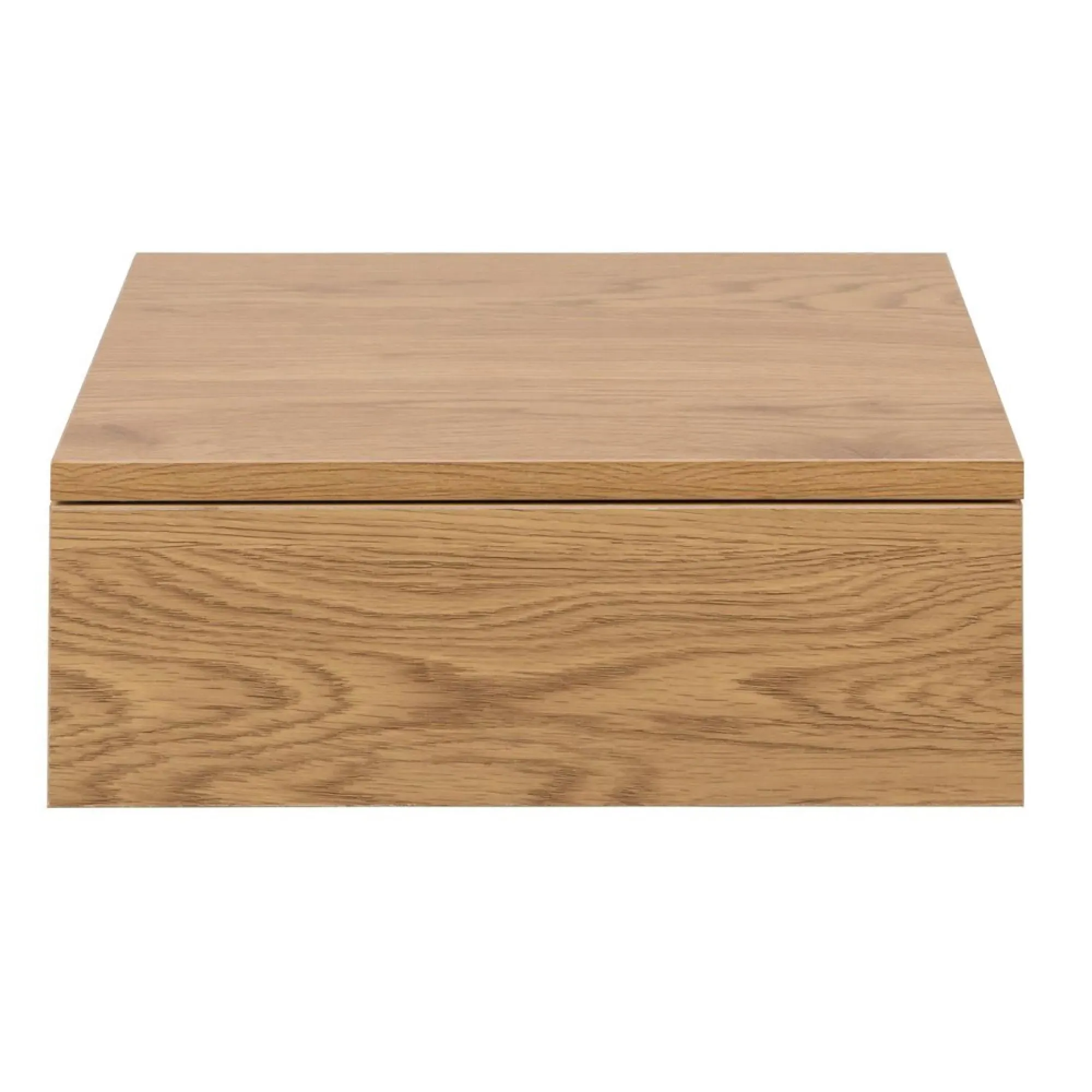 Avignon Floating Bedside Table with Drawer - Oak