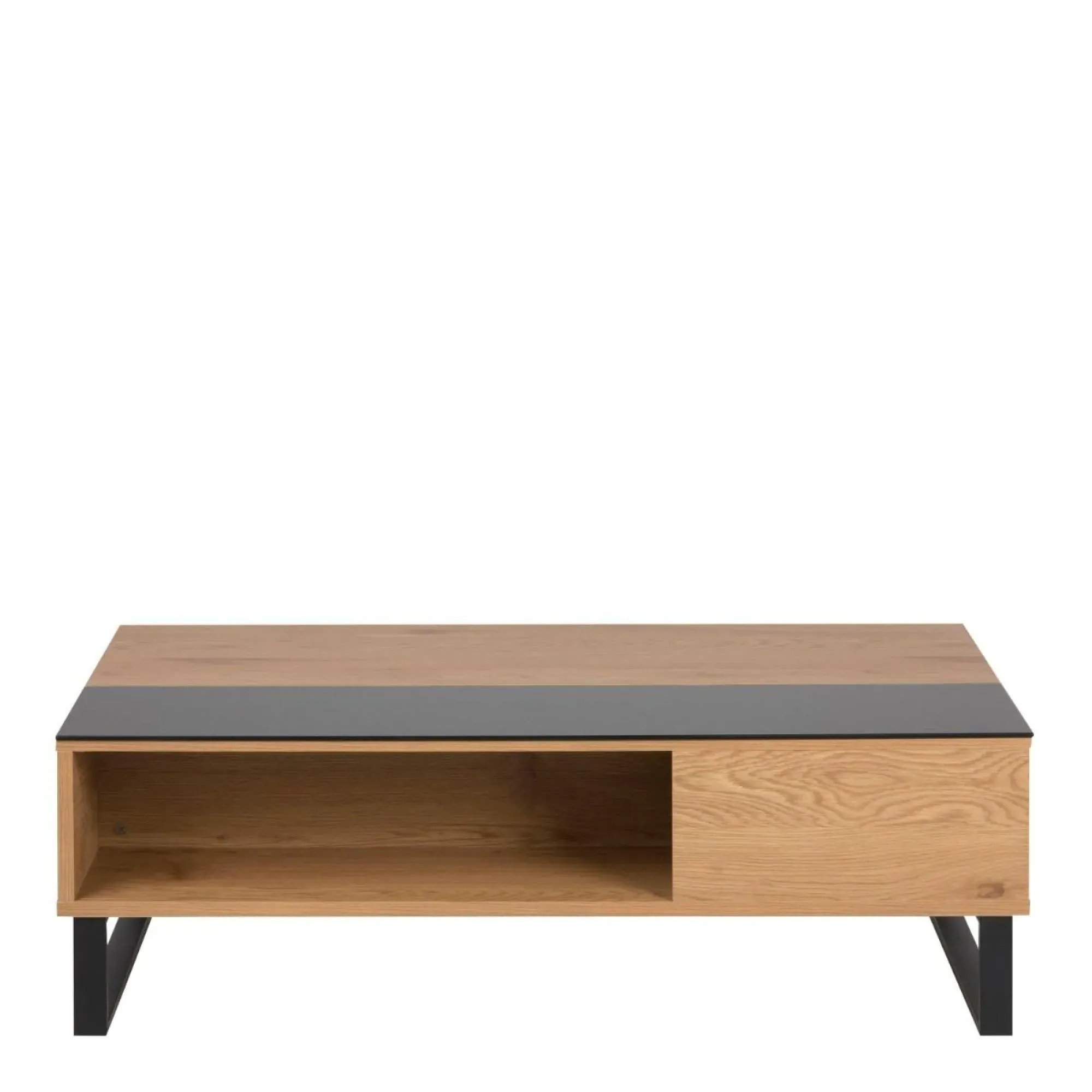 Azalea Lift Up Coffee Table - Black, Oak