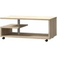 Bailey G-Shape Coffee Table - Antique Oak
