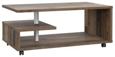 Bailey G-Shape Coffee Table - Old Vintage Wood