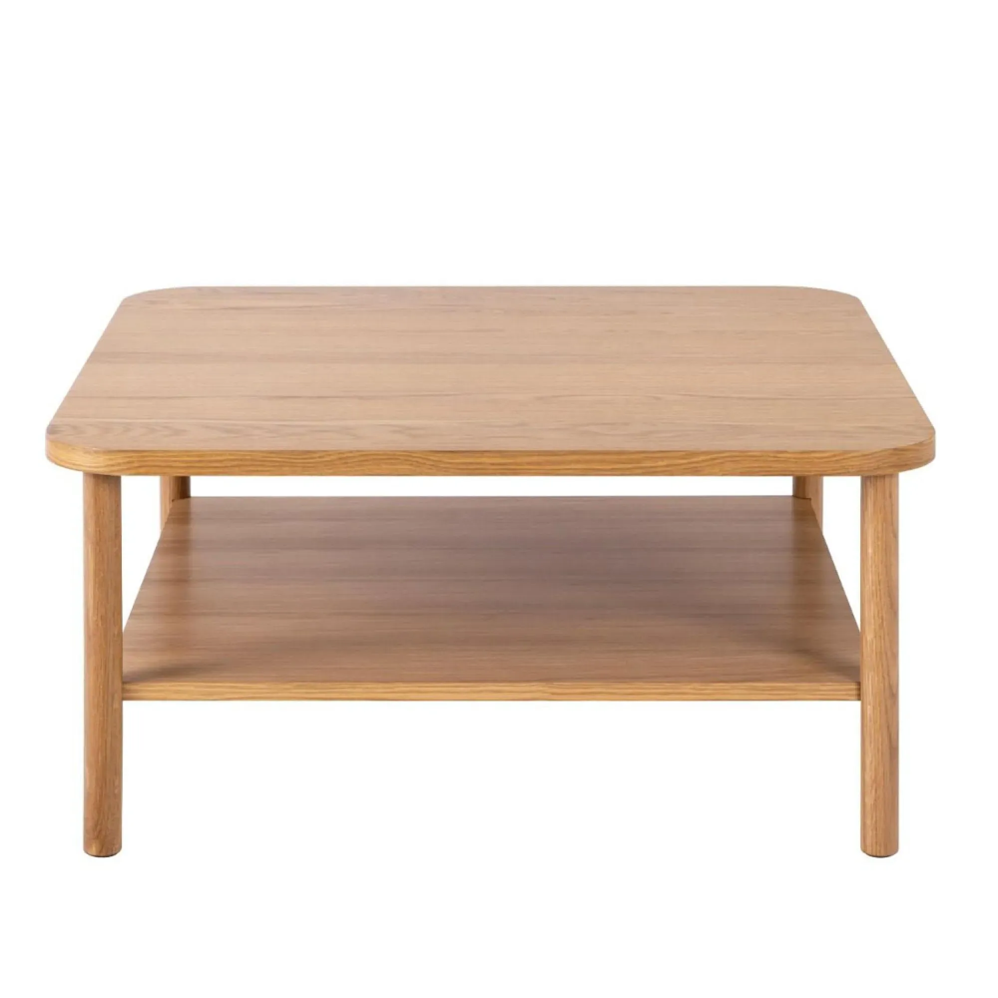 Banbury Oak Square Coffee Table - Lacquered Oak
