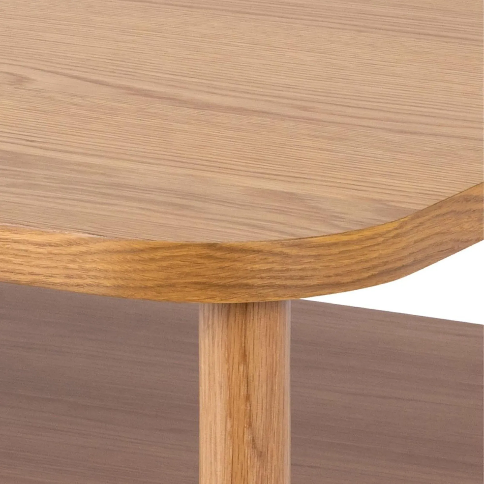 Banbury Oak Square Coffee Table - Lacquered Oak