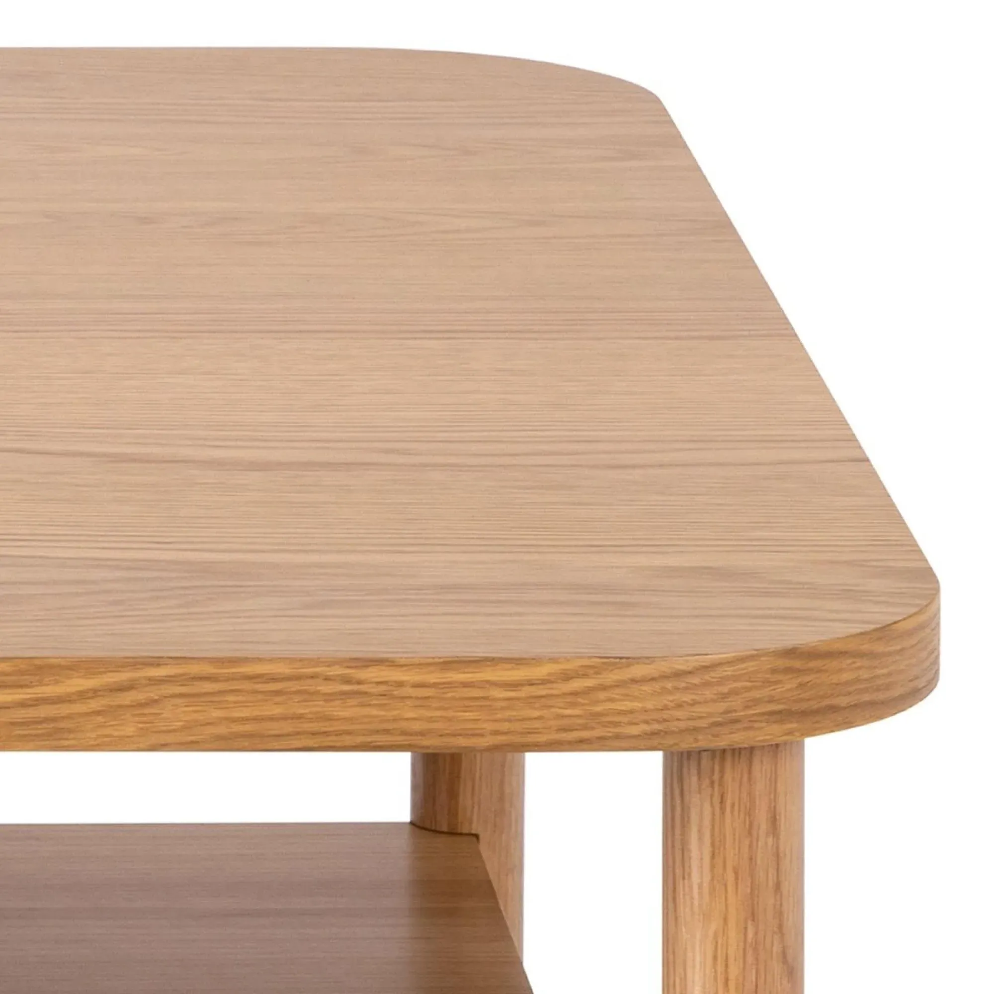 Banbury Oak Square Coffee Table - Lacquered Oak