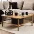Banbury Oak Square Coffee Table - Lacquered Oak