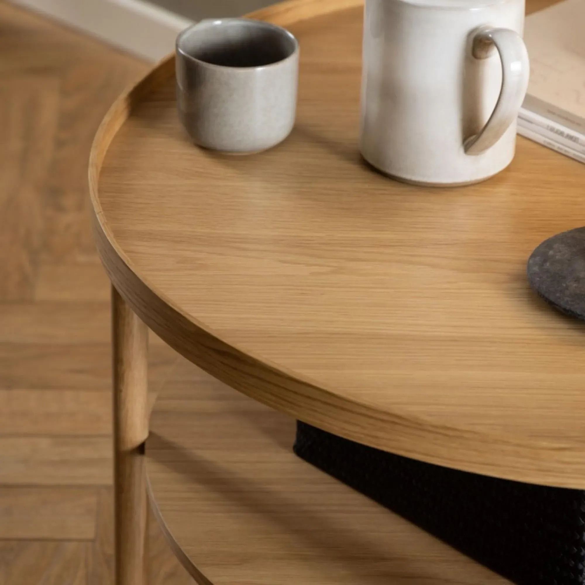 Banbury Round Coffee Table - Oak