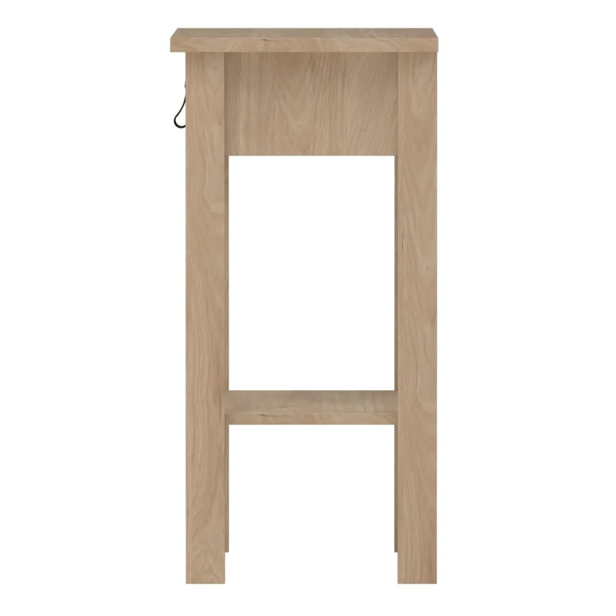Barcelona 1 Drawer Bedside Table - Oak