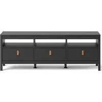 Barcelona 151cm TV Unit with Storage - Black