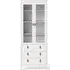 Barcelona 2 Door Display Cabinet - White