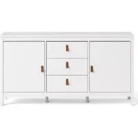 Barcelona 2 Door Sideboard - White
