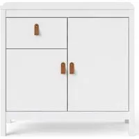 Barcelona 2 Door Small Sideboard - White