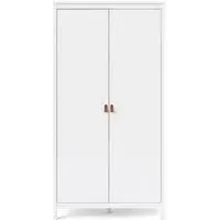 Barcelona 2 Door Wardrobe - White